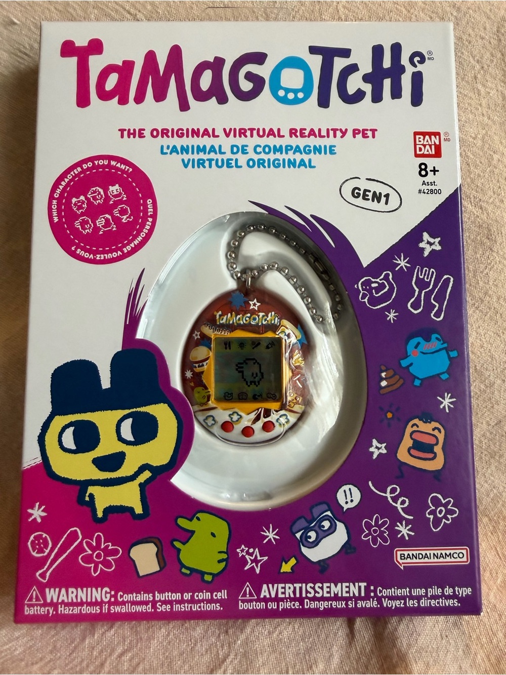 NIB~ Bandai Tamagotchi Gen1 Handheld Virtual Pet